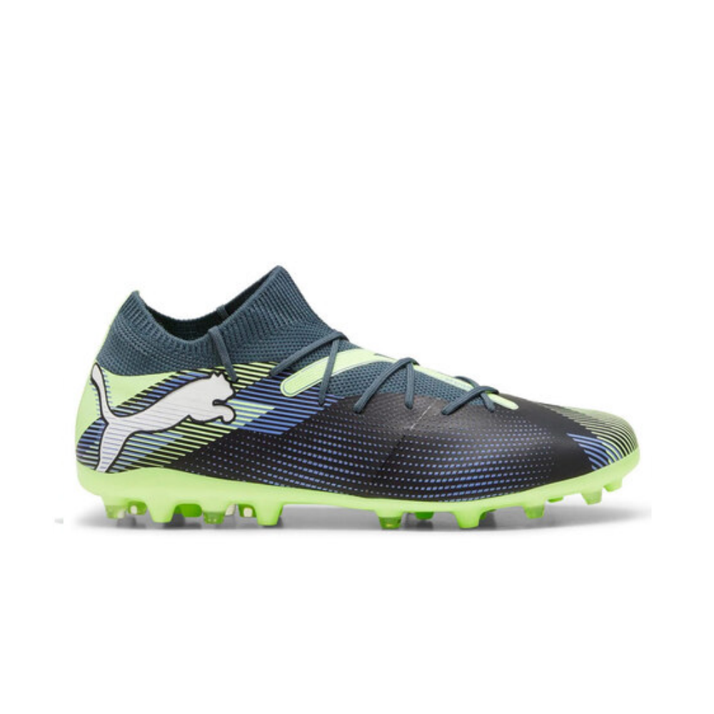 PUMA Future 7 Match MG - Grigio/Bianco/Verde