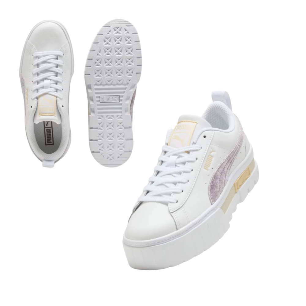 PUMA Mayze Velvet Dream - Bianco/Viola