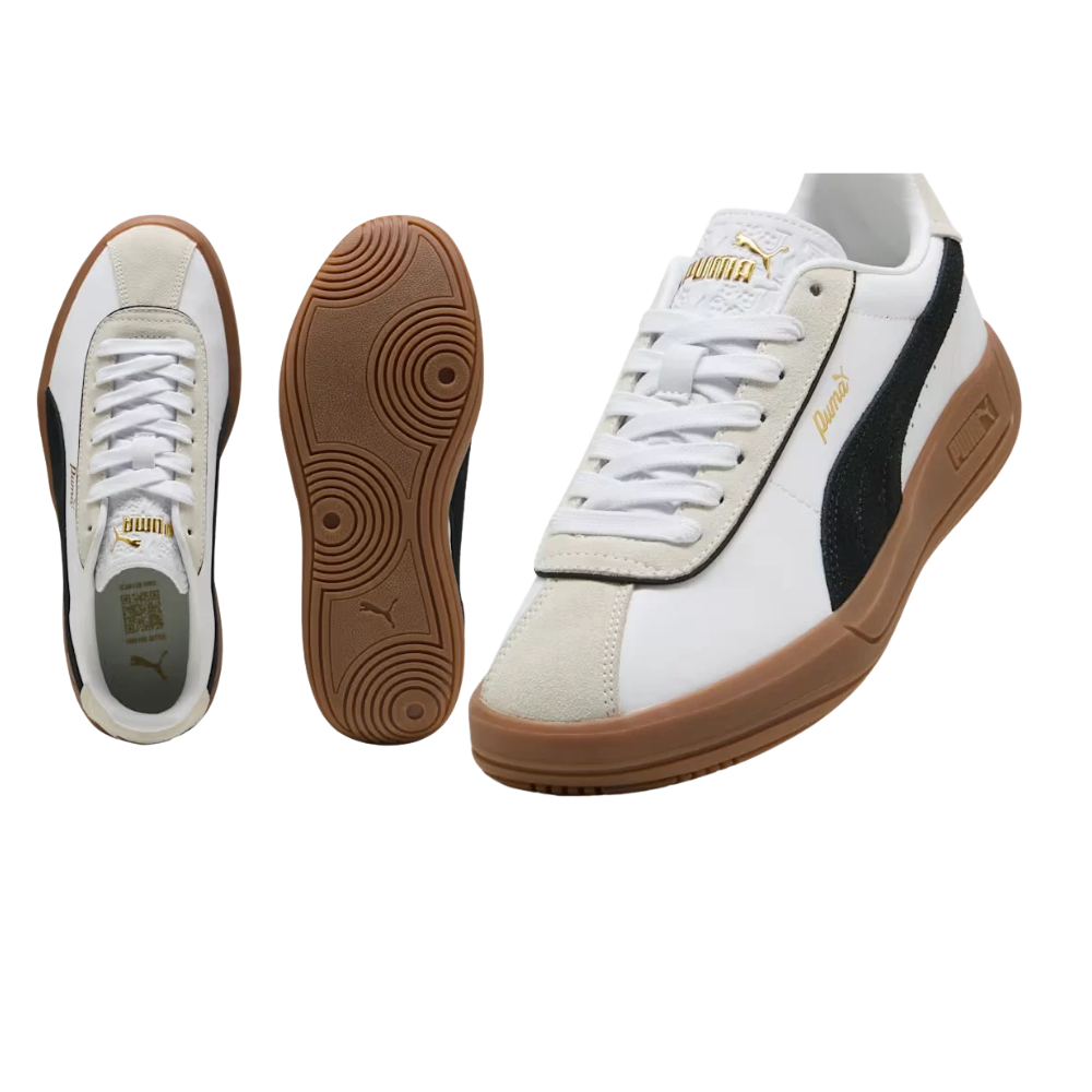PUMA Club Klassika - Bianco/Nero