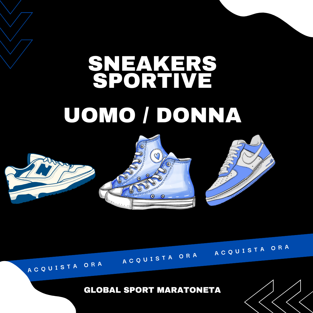 SNEAKERS SPORTIVE UOMO & DONNA
