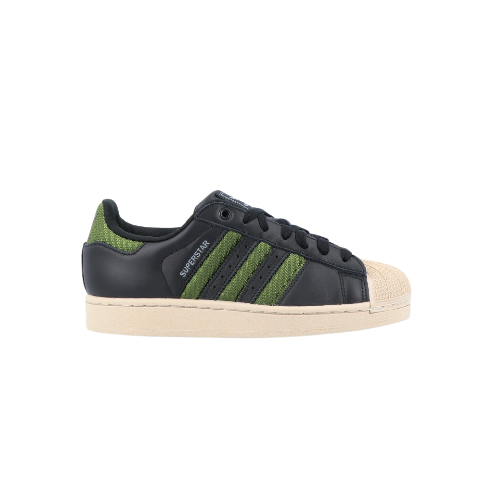 ADIDAS Superstar II - Nero/Verde/Beige