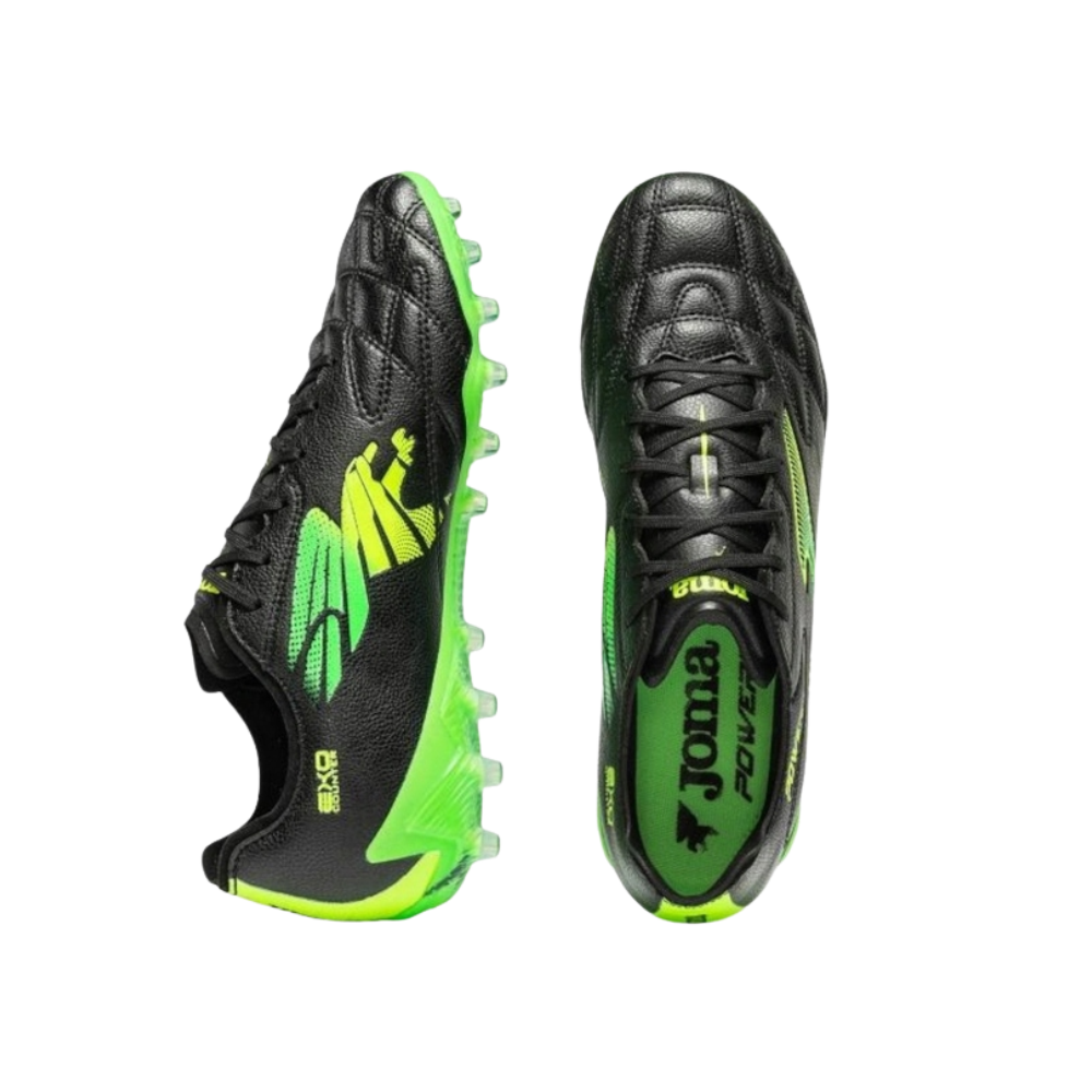 JOMA Powerfull 26 FG - Nero/Verde