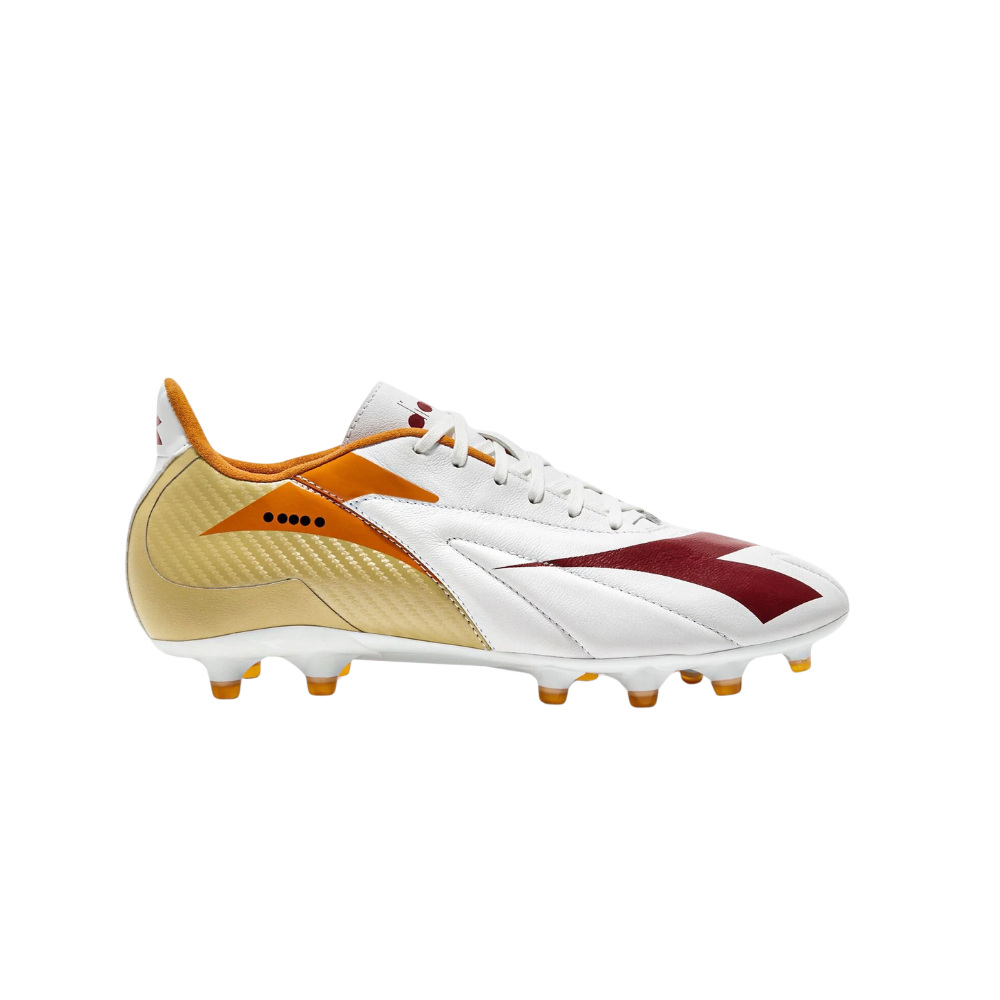 DIADORA Maximus Elite LT SLP12 FG - Bianco/Rosso/Arancione