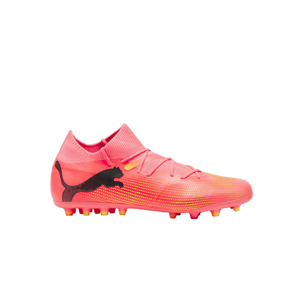 PUMA Future 7 Match MG - Arancione/Nero/Giallo