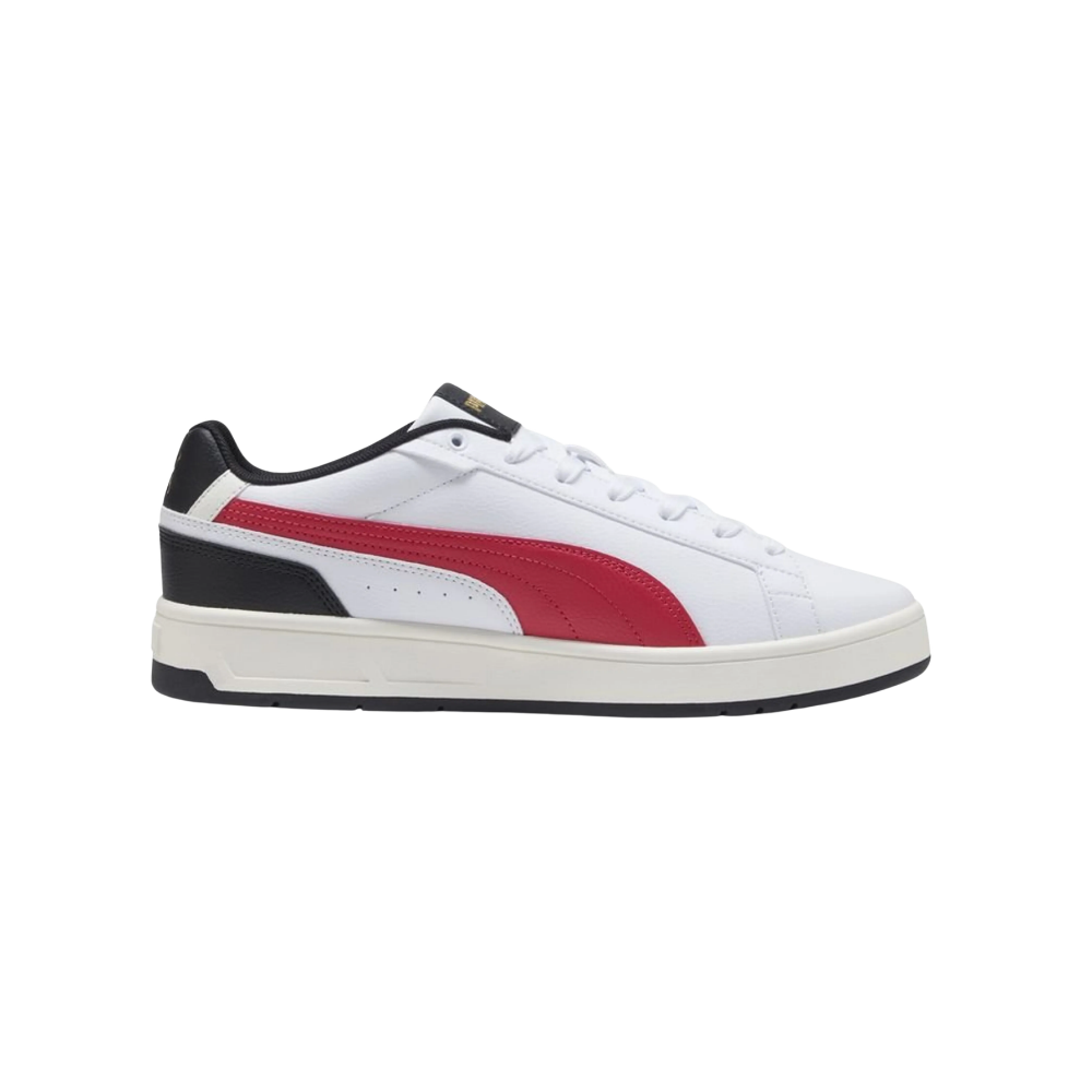 PUMA Court Classico - Bianco/Rosso/Nero