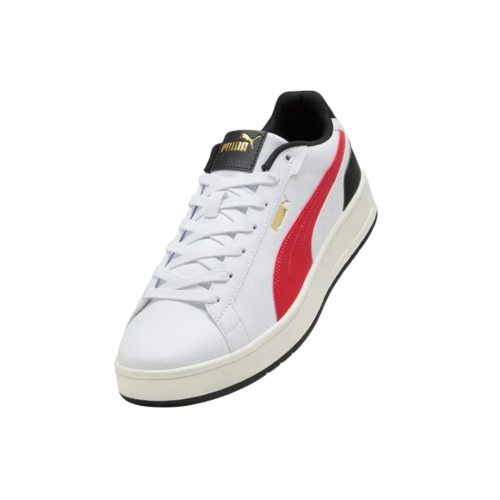 PUMA Court Classico - Bianco/Rosso/Nero
