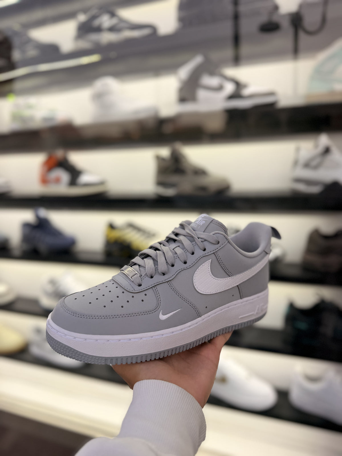 NIKE Air Force 1 '07 - Grigio/Bianco