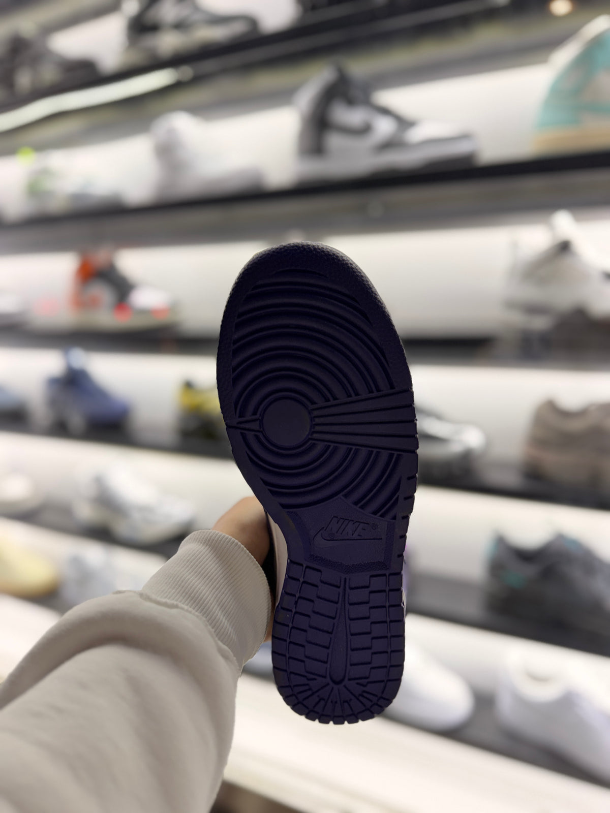 NIKE Dunk Low Retro - Bianco/Viola