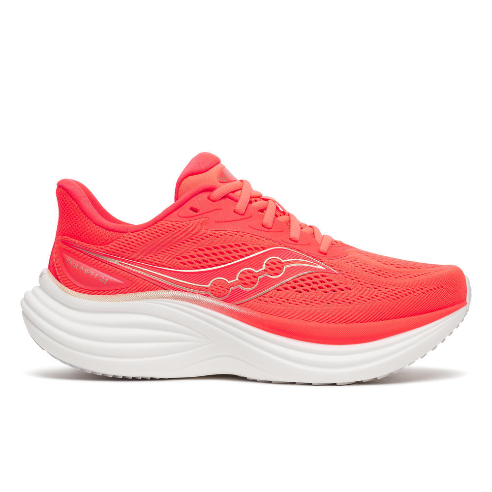 SAUCONY Triumph 24 -  Corallo/Bianco