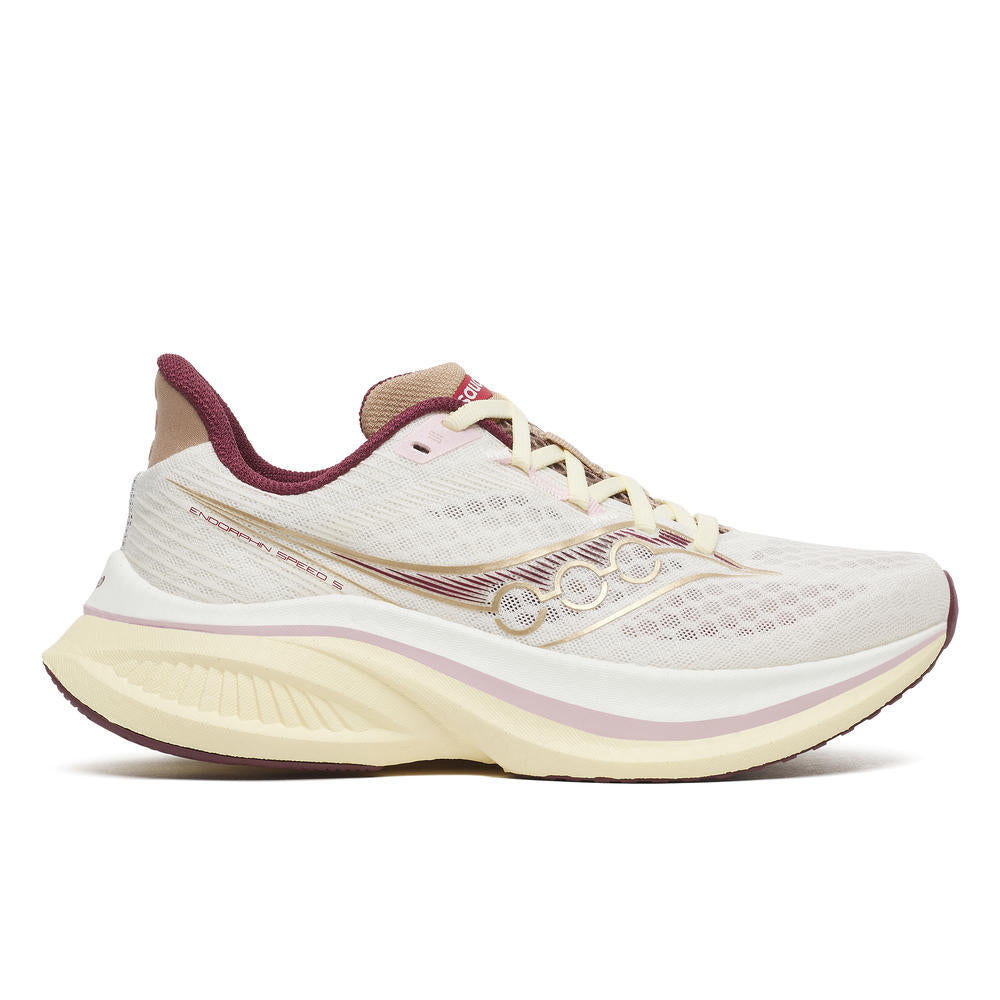 SAUCONY Endorphin Speed 5 - Avorio/Bordeaux