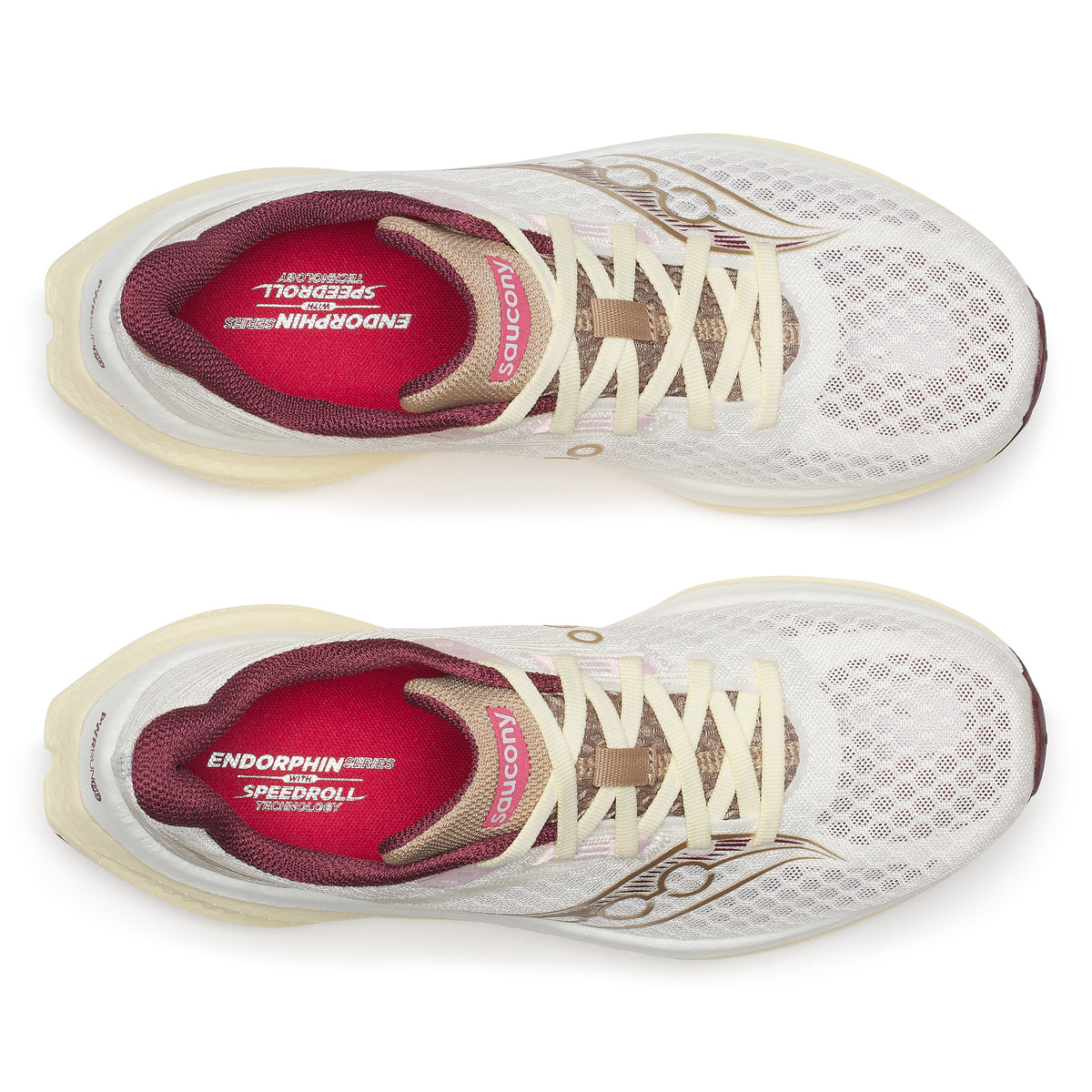 SAUCONY Endorphin Speed 5 - Avorio/Bordeaux