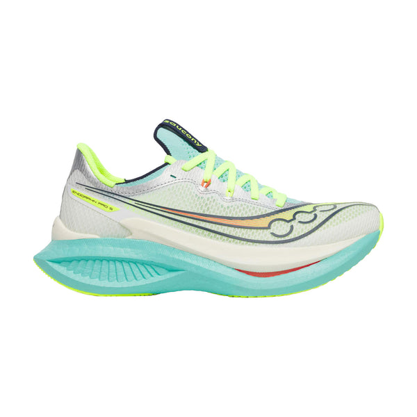 SAUCONY Endorphin pro 5 running DONNA  Bianco / turchese S11064-120