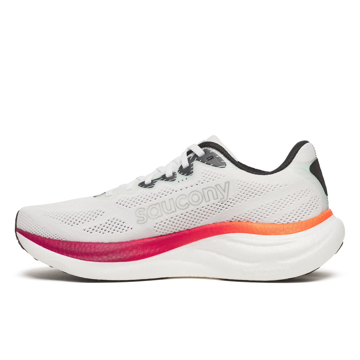 SAUCONY Ride 19 - Bianco/Rosso