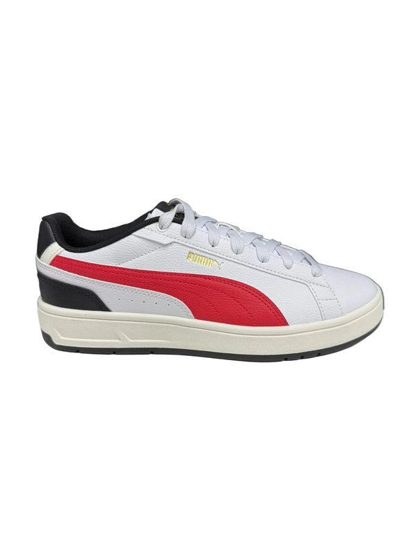 PUMA Court classico bianco/rosso 400284 11