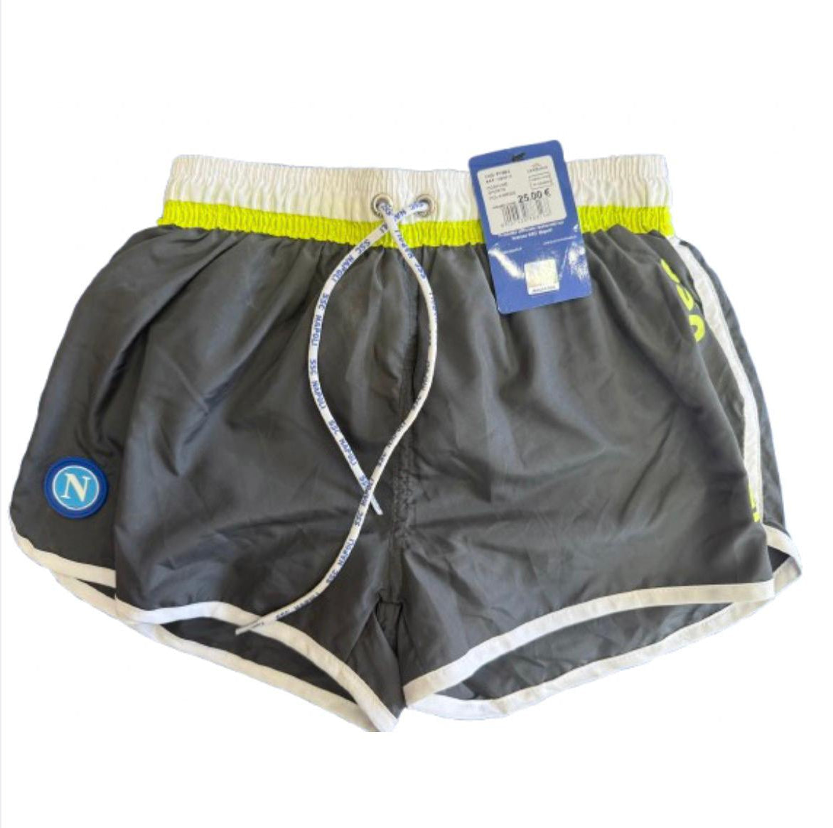 Costume da mare per bambini SSC Napoli colore Grigio N90513