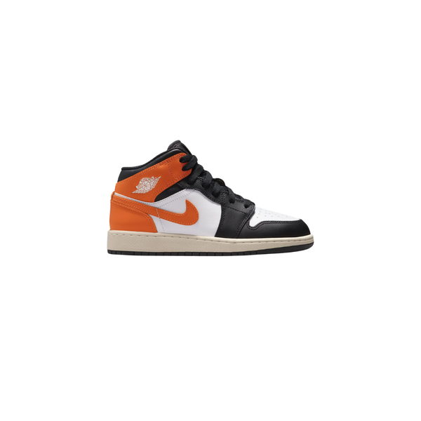 NIKE AIR JORDAN 1 MID colore nero arancione DQ8423 801