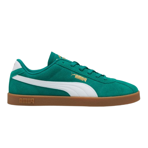 PUMA Club II in suede unisex verde 397444 14